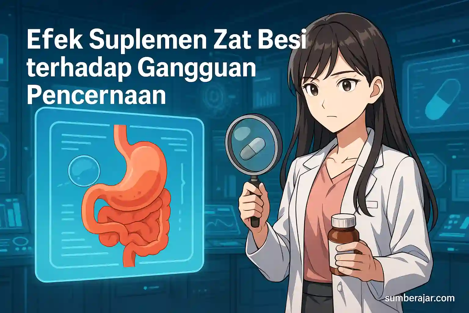 Efek Suplemen Zat Besi terhadap Gangguan Pencernaan
