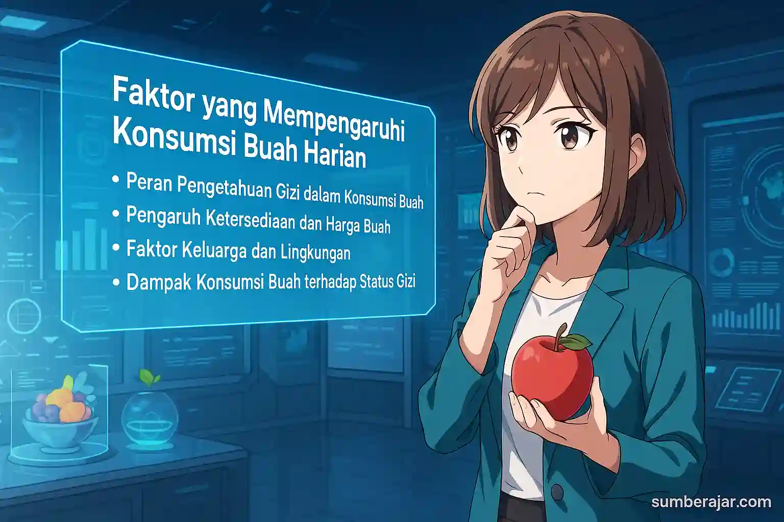 Faktor yang Mempengaruhi Konsumsi Buah Harian