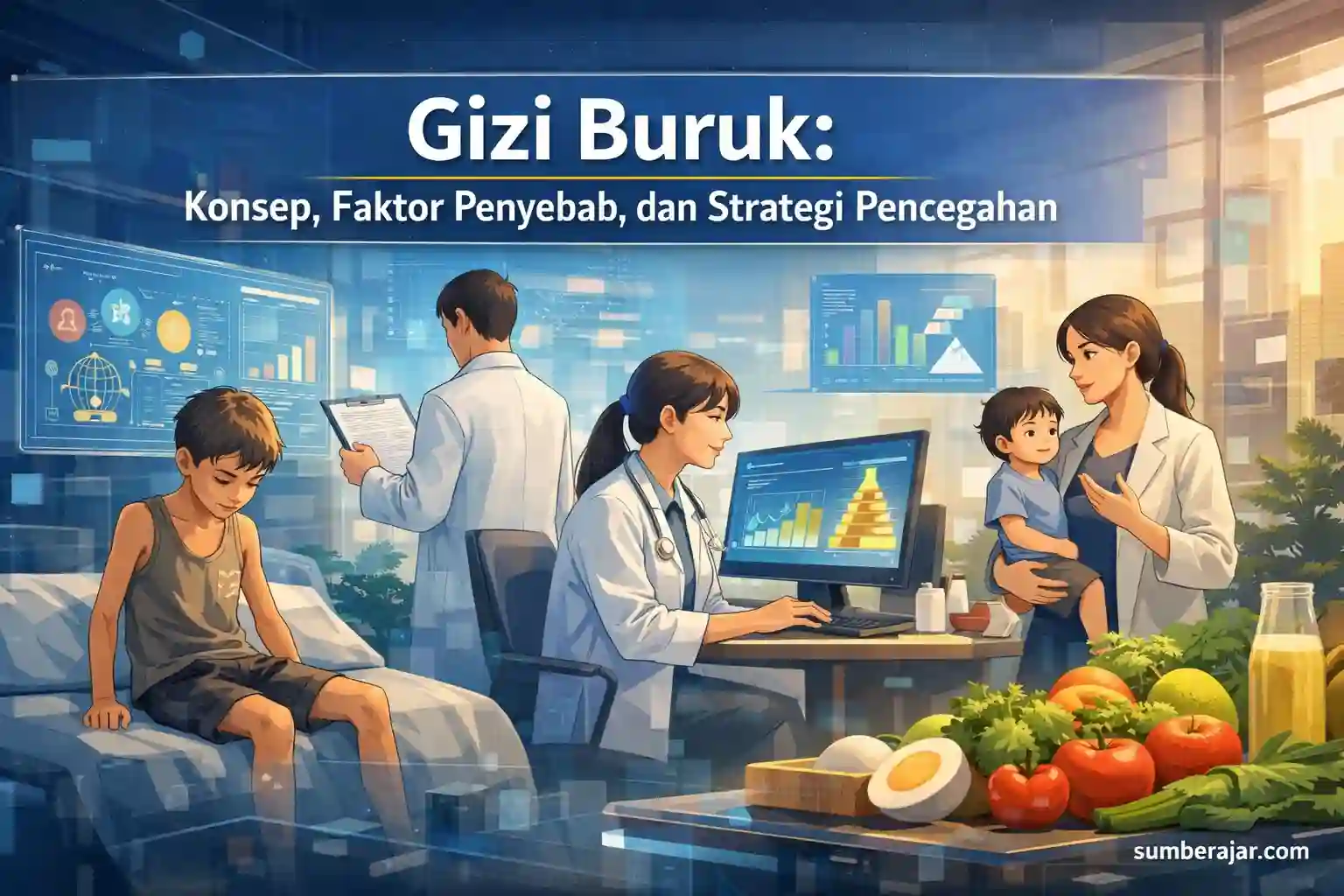 Gizi Buruk: Konsep, Faktor Penyebab, dan Strategi Pencegahan