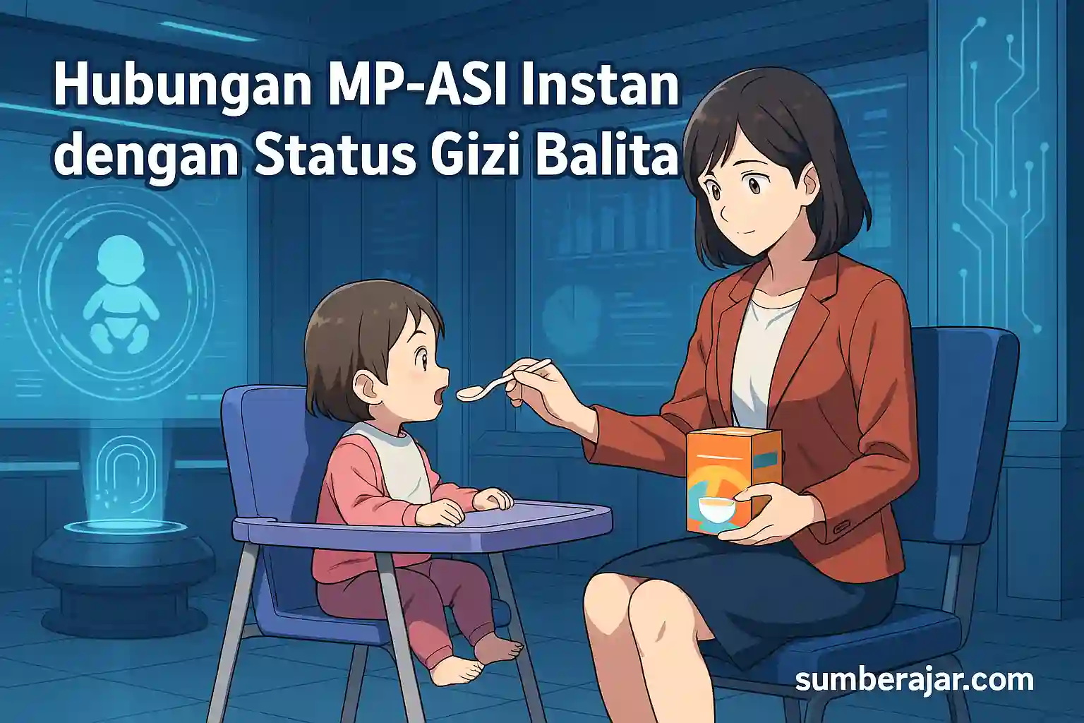 Hubungan MP-ASI Instan dengan Status Gizi Balita