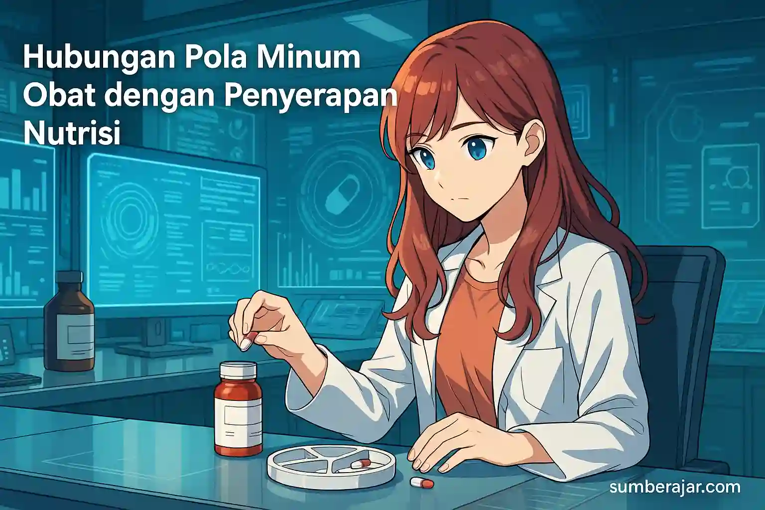 Hubungan Pola Minum Obat dengan Penyerapan Nutrisi
