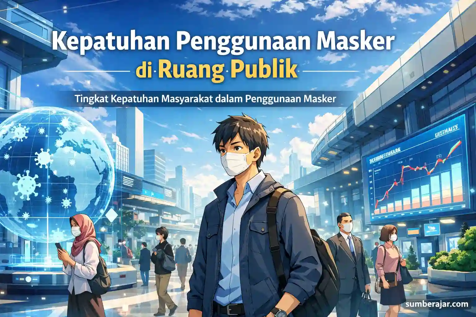 Kepatuhan Penggunaan Masker di Ruang Publik