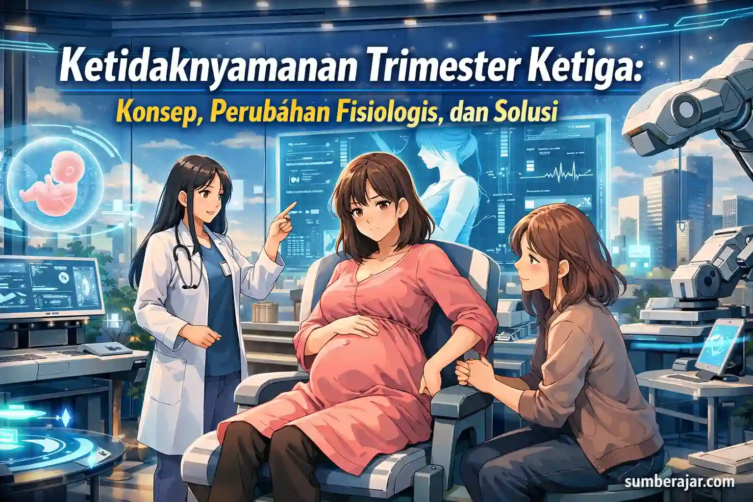 Ketidaknyamanan Trimester Ketiga: Konsep, Perubahan Fisiologis, dan Solusi