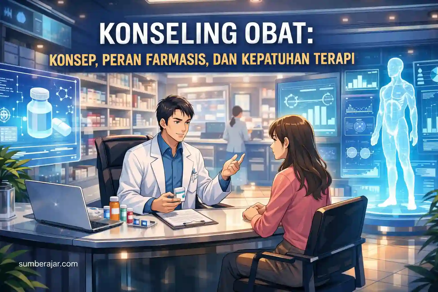 Konseling Obat: Konsep, Peran Farmasis, dan Kepatuhan Terapi