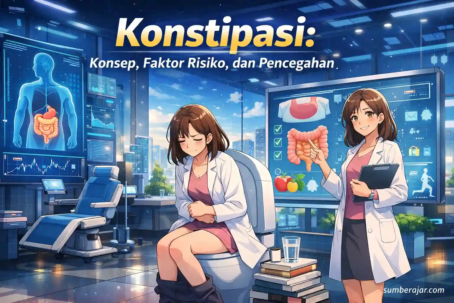 Konstipasi: Konsep, Faktor Risiko, dan Pencegahan
