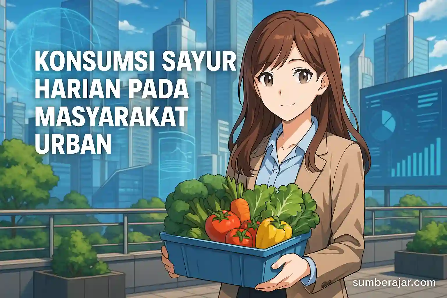 Konsumsi Sayur Harian pada Masyarakat Urban