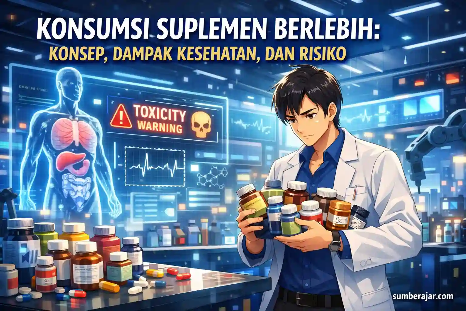 Konsumsi Suplemen Berlebih: Konsep, Dampak Kesehatan, dan Risiko