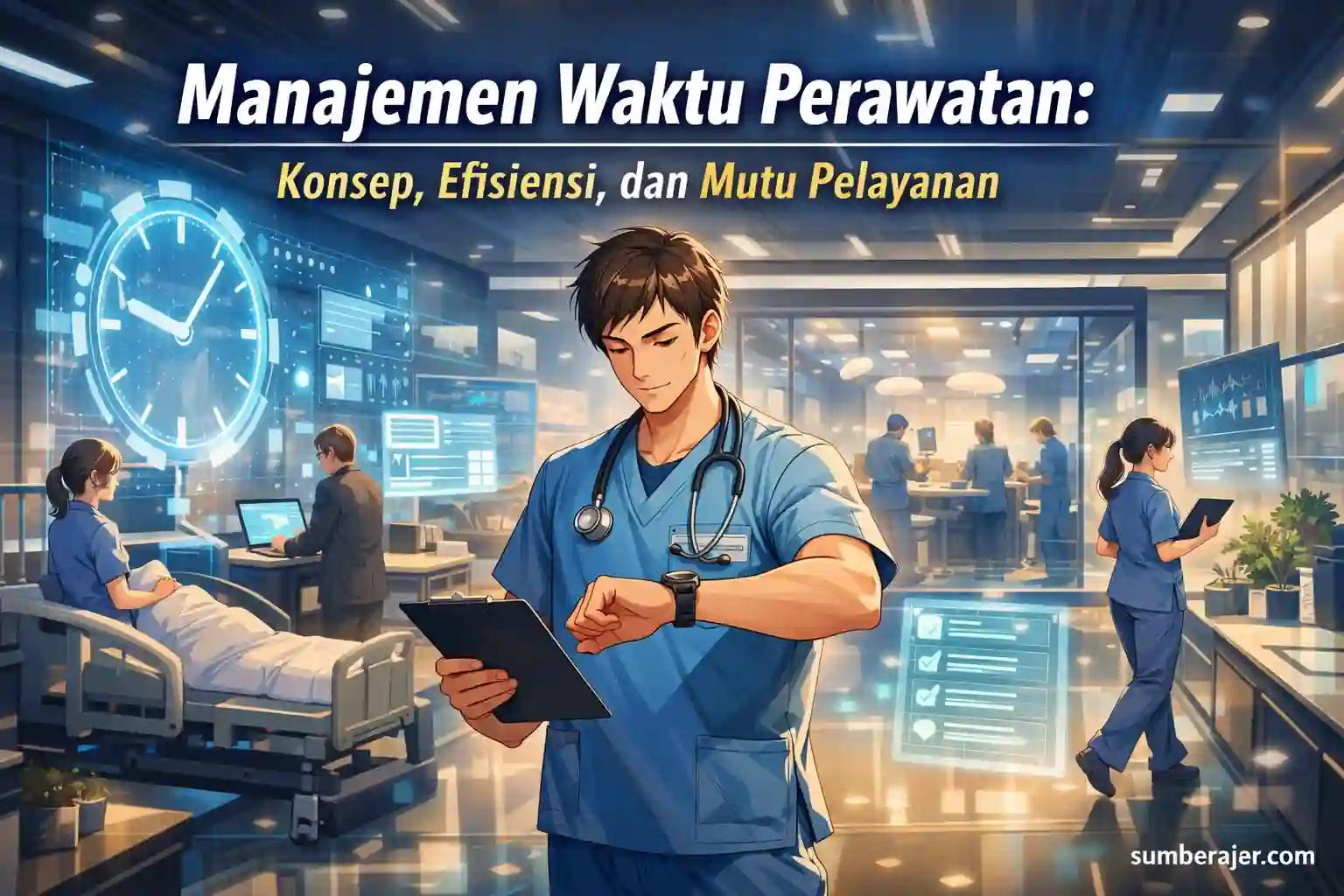 Manajemen Waktu Perawatan: Konsep, Efisiensi, dan Mutu Pelayanan