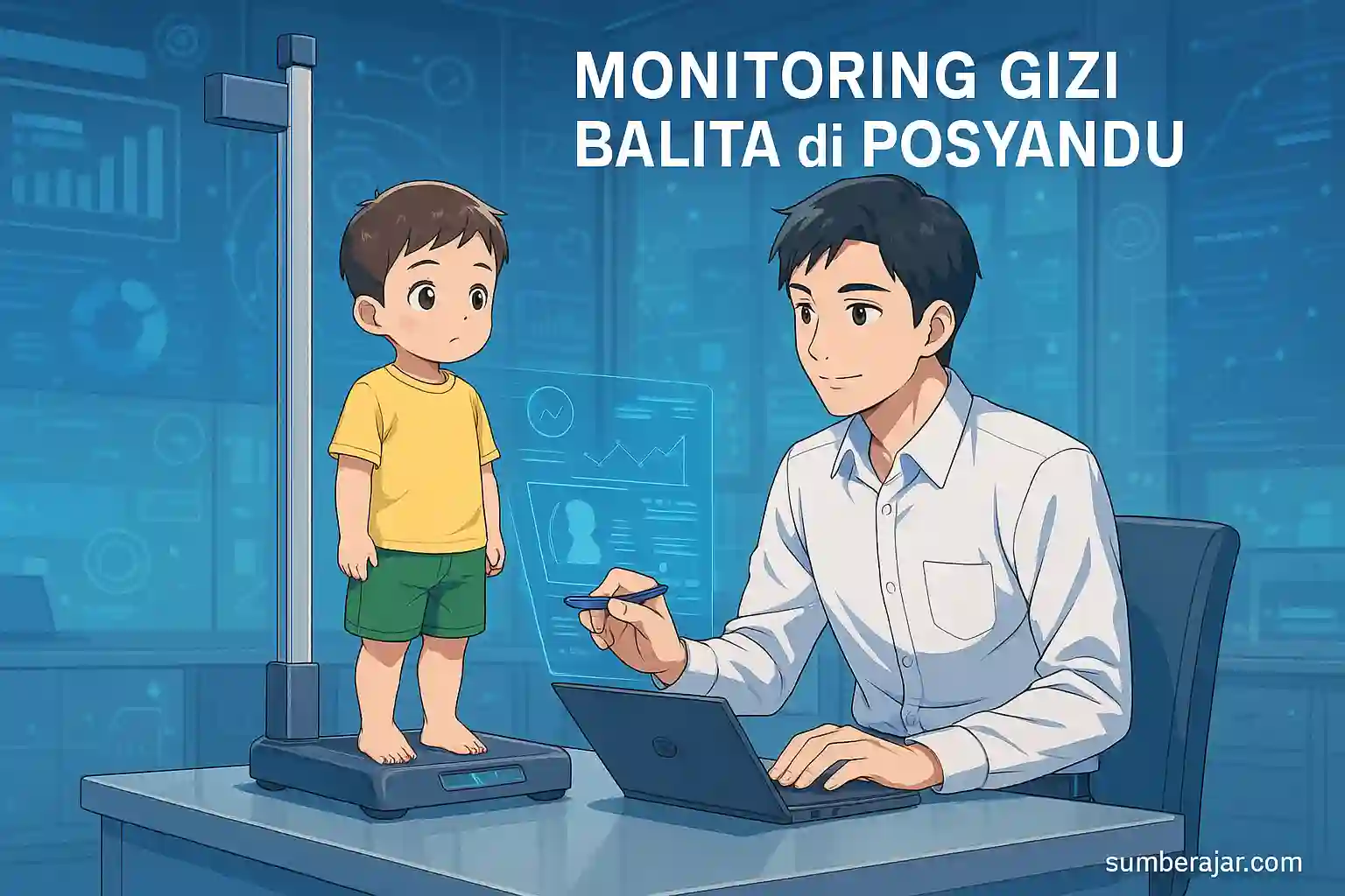 Monitoring Gizi Balita di Posyandu