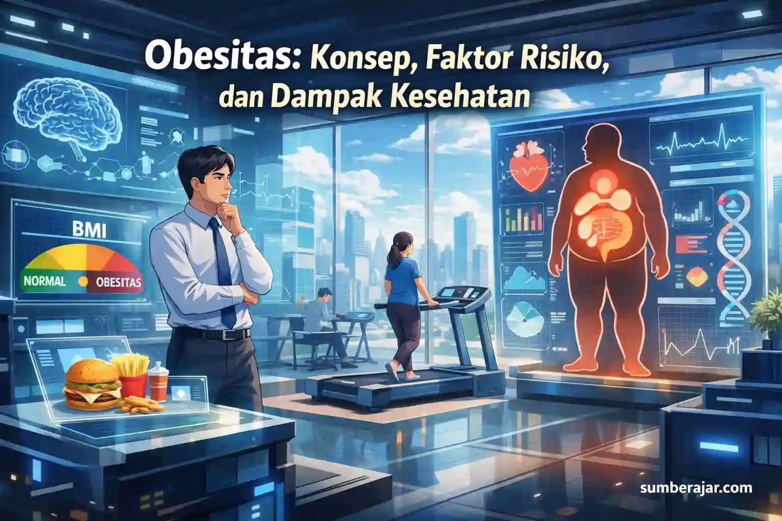 Obesitas: Konsep, Faktor Risiko, dan Dampak Kesehatan