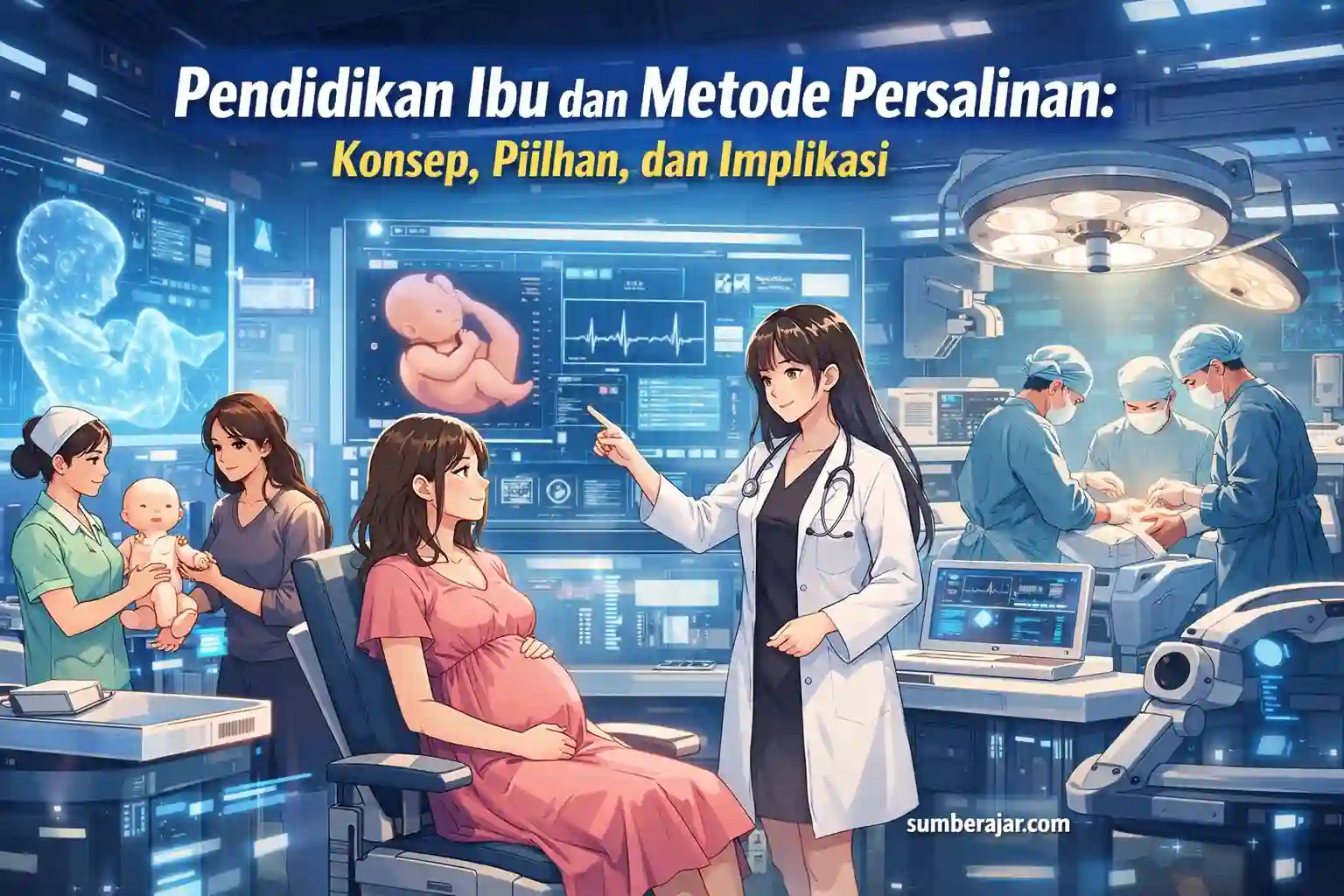 Pendidikan Ibu dan Metode Persalinan: Konsep, Pilihan, dan Implikasi