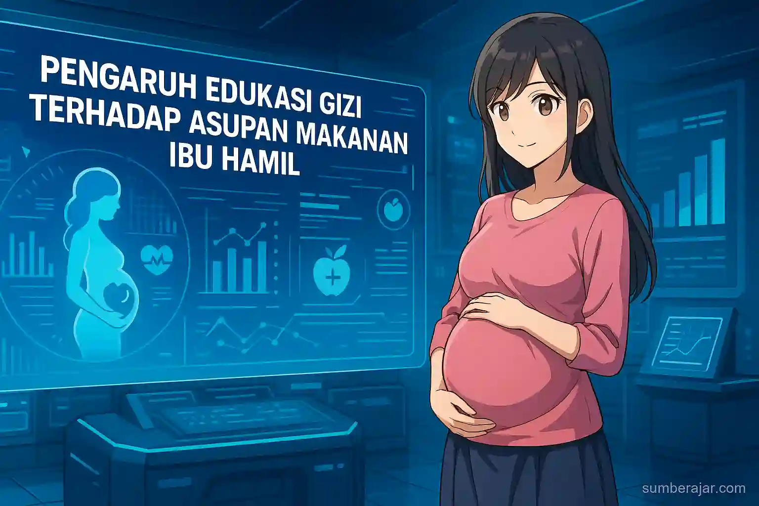 Pengaruh Edukasi Gizi terhadap Asupan Makanan Ibu Hamil