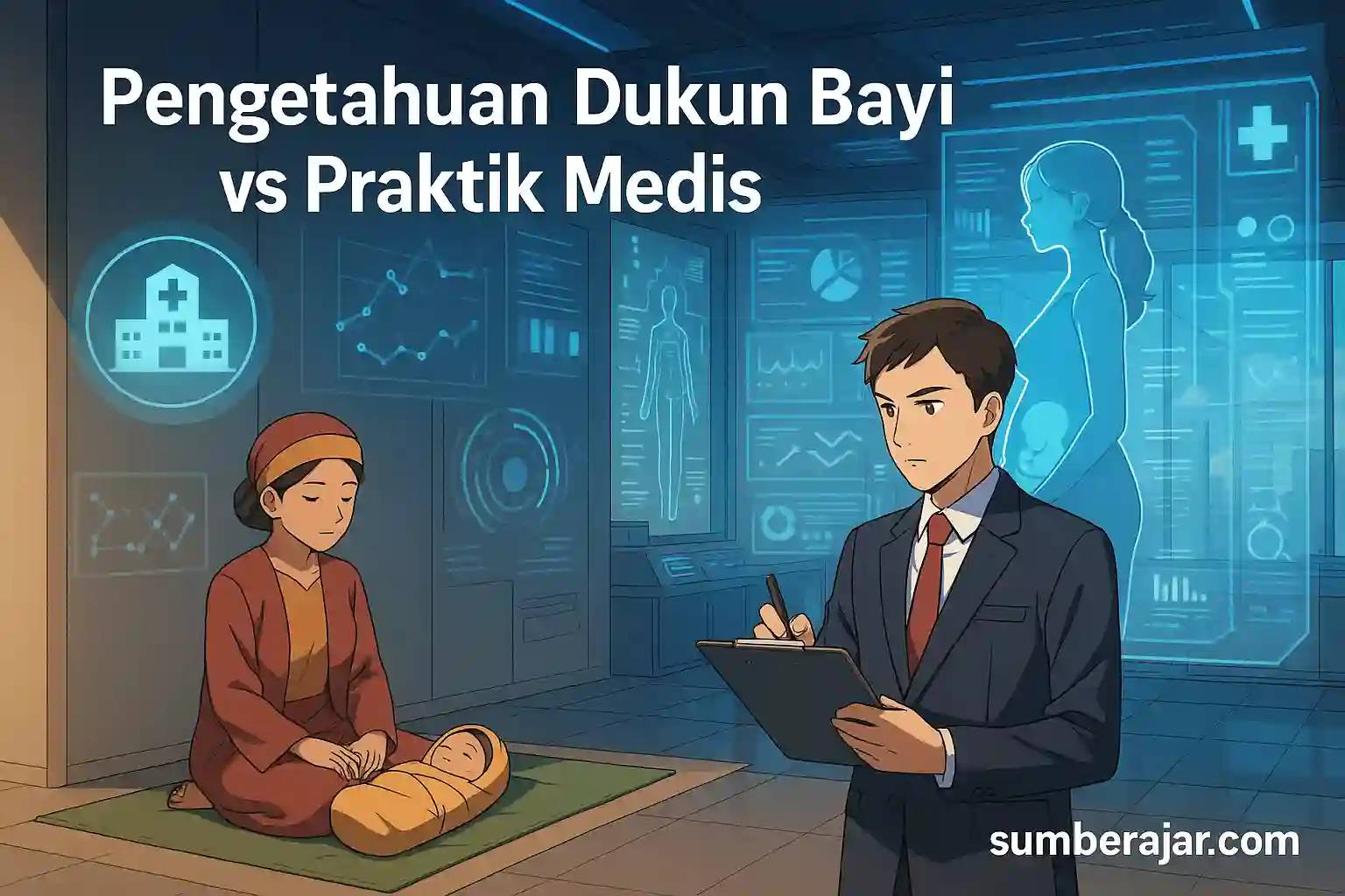 Pengetahuan Dukun Bayi vs Praktik Medis