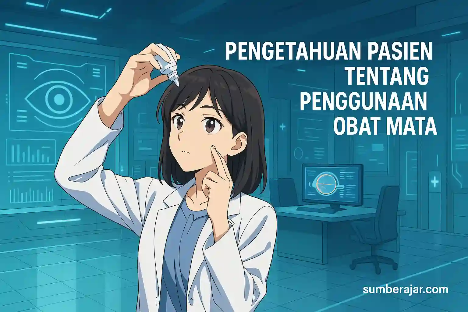 Pengetahuan Pasien tentang Penggunaan Obat Mata - SumberAjar.com