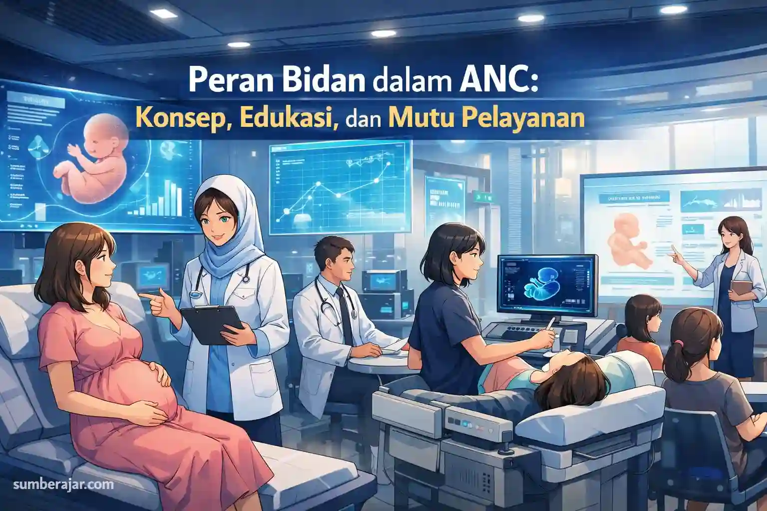 Peran Bidan dalam ANC: Konsep, Edukasi, dan Mutu Pelayanan