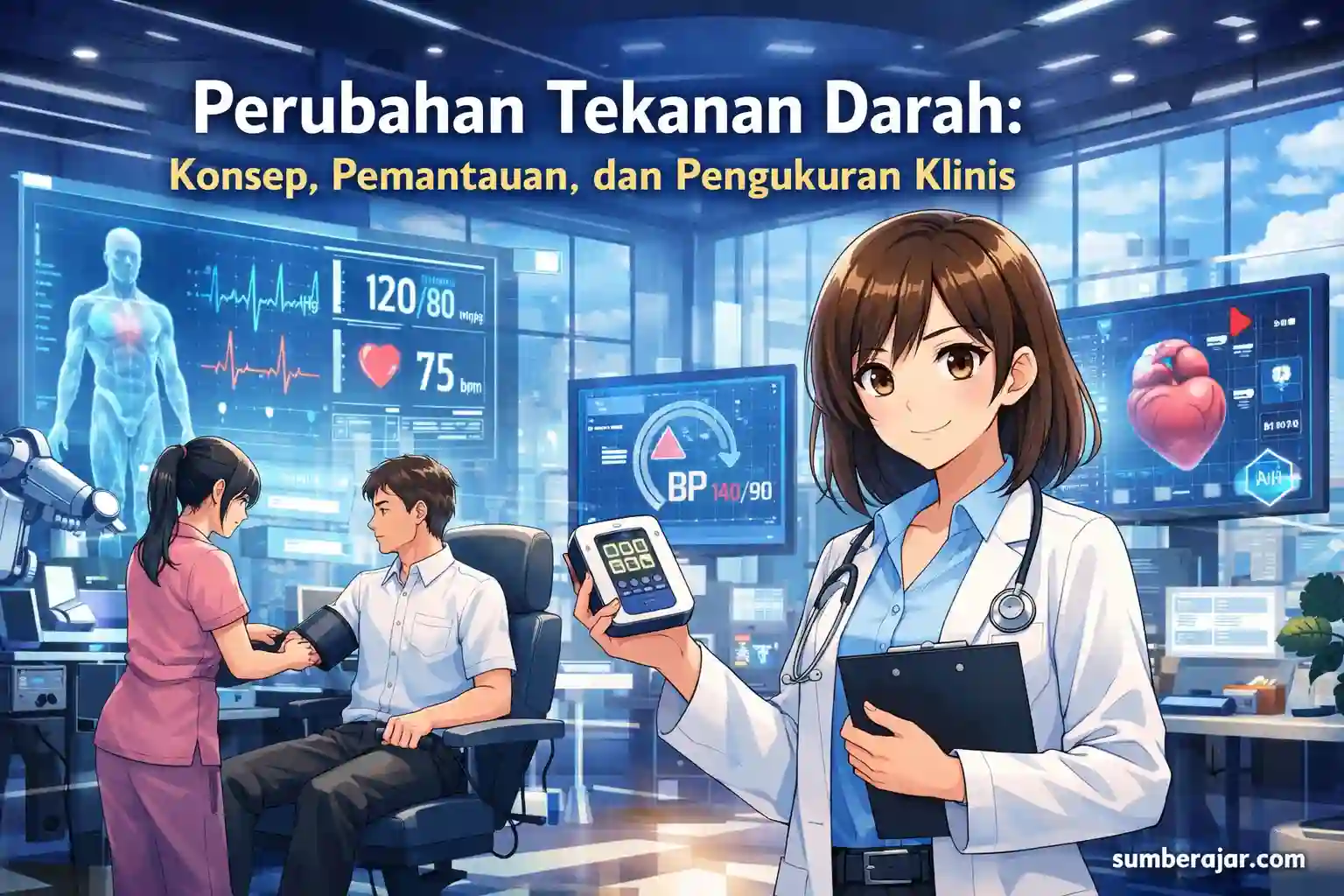 Perubahan Tekanan Darah: Konsep, Pemantauan, dan Pengukuran Klinis