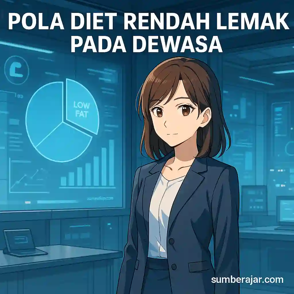 Pola Diet Rendah Lemak pada Dewasa