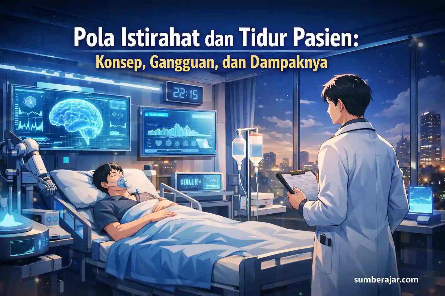 Pola Istirahat dan Tidur Pasien: Konsep, Gangguan, dan Dampaknya