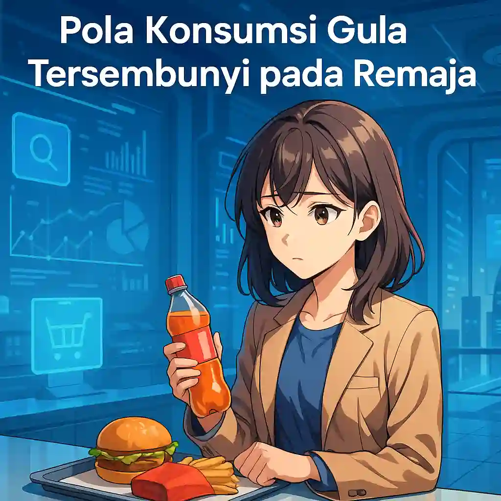 Pola Konsumsi Gula Tersembunyi pada Remaja