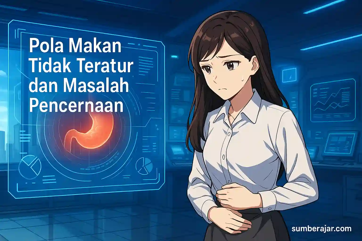 Pola Makan Tidak Teratur dan Masalah Pencernaan
