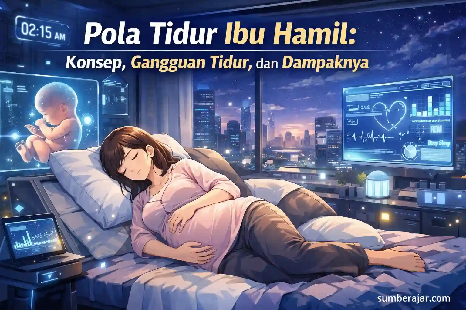 Pola Tidur Ibu Hamil: Konsep, Gangguan Tidur, dan Dampaknya