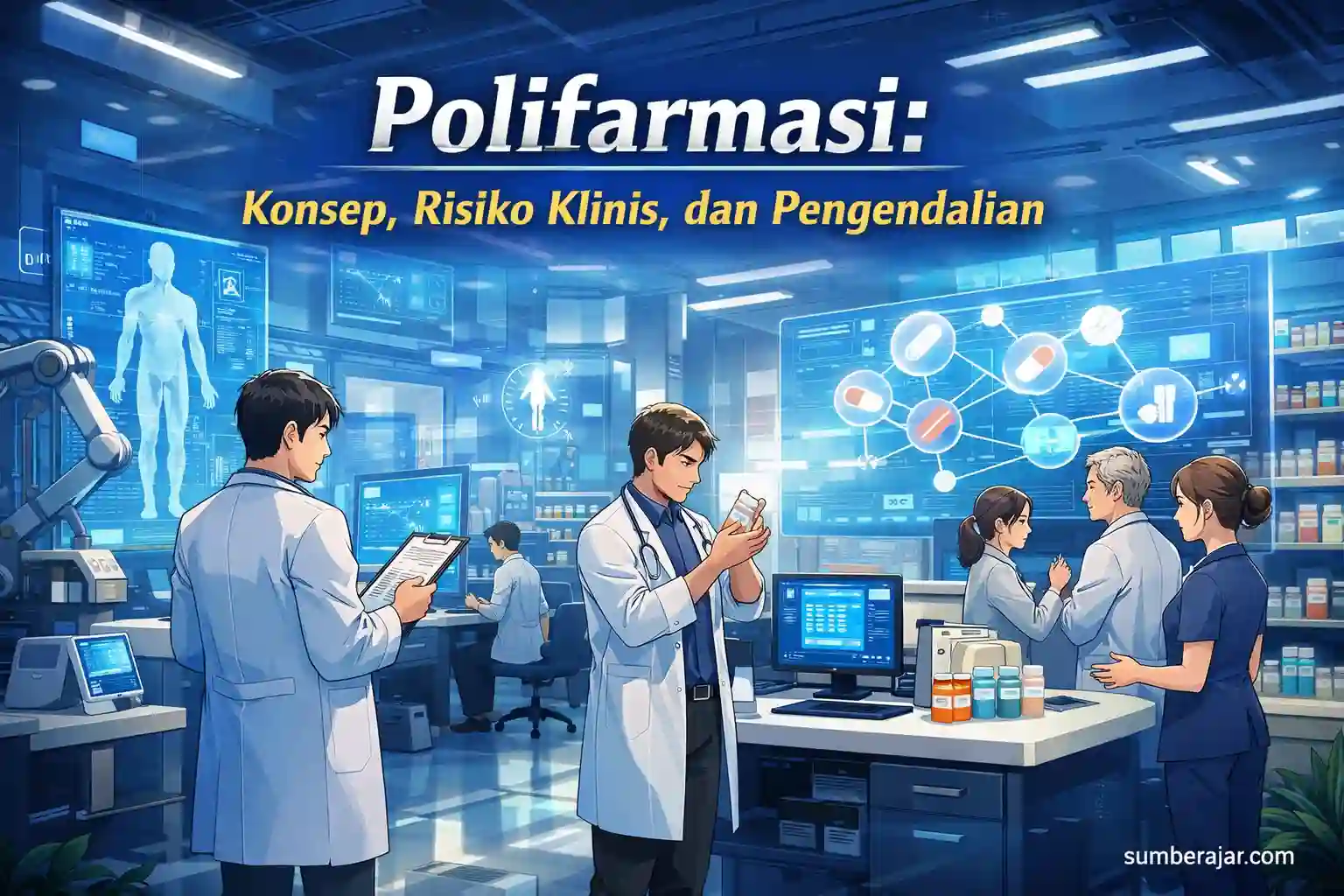 Polifarmasi: Konsep, Risiko Klinis, dan Pengendalian