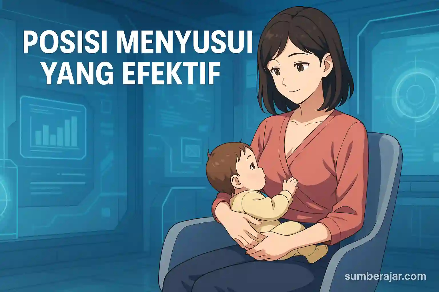 Posisi Menyusui yang Efektif