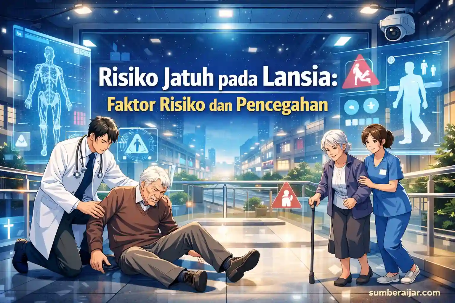 Risiko Jatuh pada Lansia: Faktor Risiko dan Pencegahan