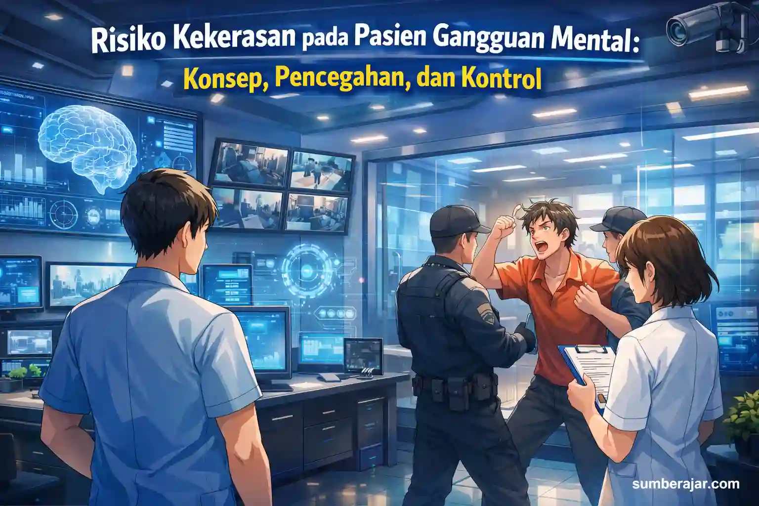 Risiko Kekerasan pada Pasien Gangguan Mental: Konsep, Pencegahan, dan Kontrol