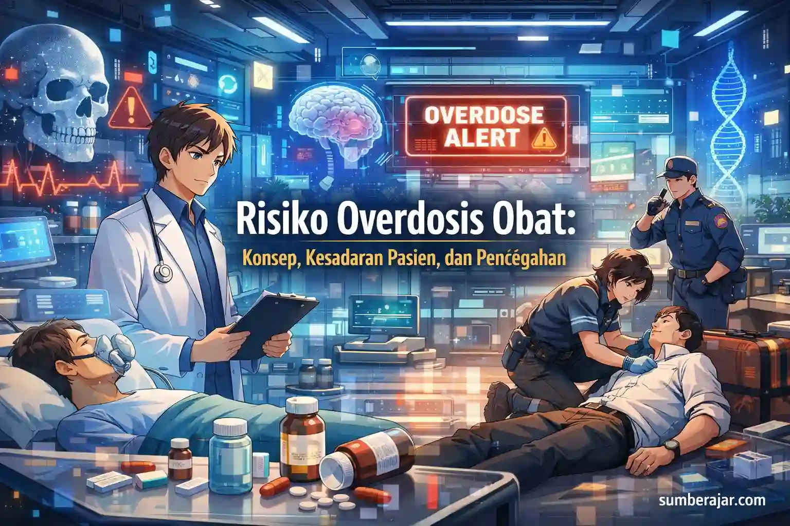Risiko Overdosis Obat: Konsep, Kesadaran Pasien, dan Pencegahan