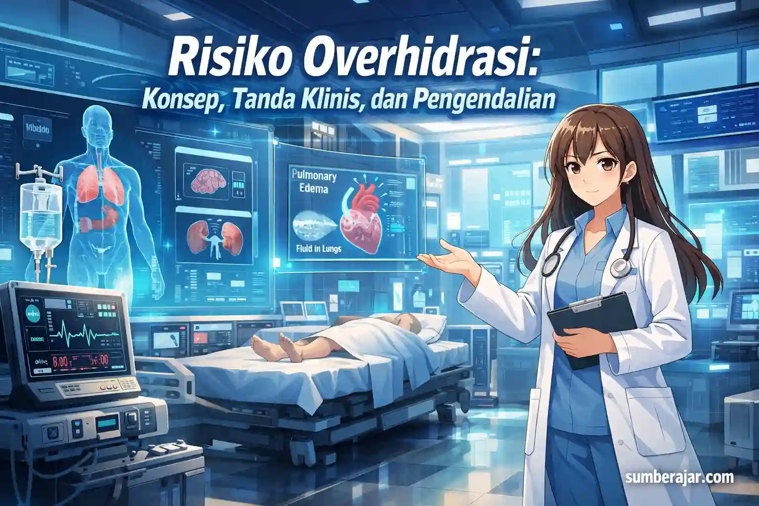 Risiko Overhidrasi: Konsep, Tanda Klinis, dan Pengendalian