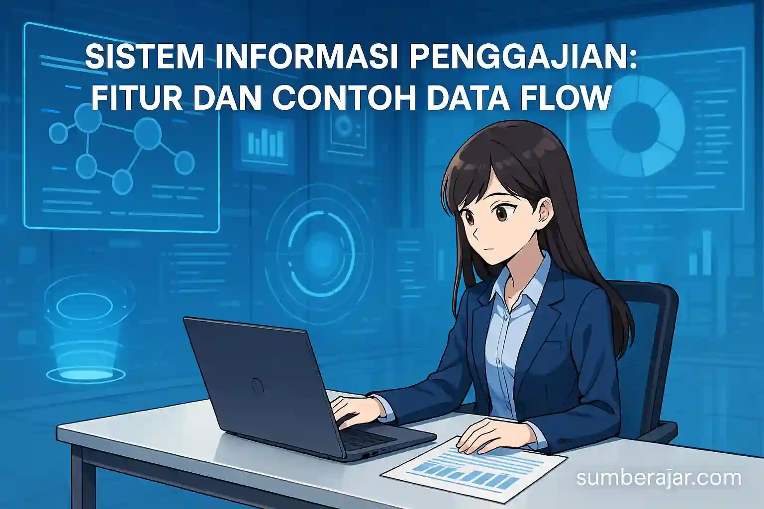 Sistem Informasi Penggajian: Fitur dan Contoh Data Flow