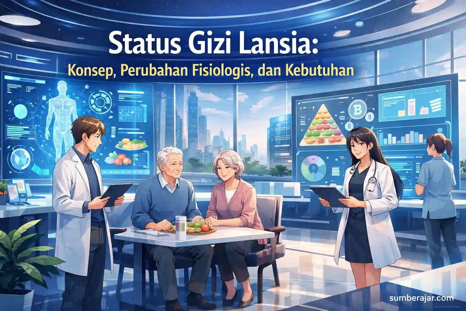 Status Gizi Lansia: Konsep, Perubahan Fisiologis, dan Kebutuhan