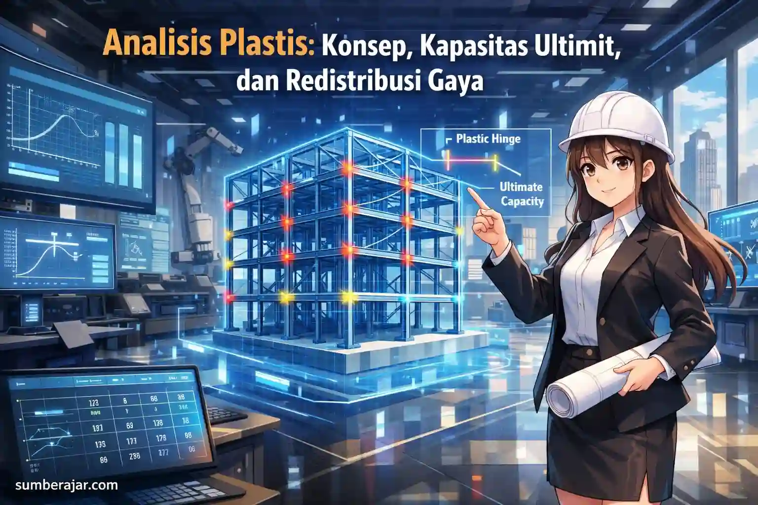 Analisis Plastis: Konsep, Kapasitas Ultimit, dan Redistribusi Gaya