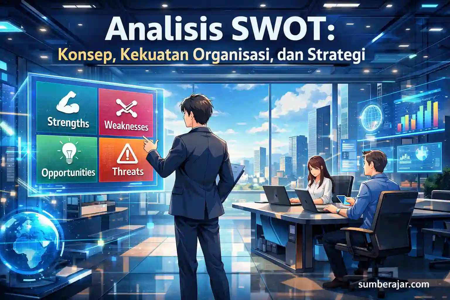 Analisis SWOT: Konsep, Kekuatan Organisasi, dan Strategi