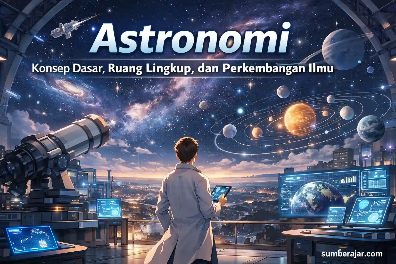 Astronomi: Konsep Dasar, Ruang Lingkup, dan Perkembangan Ilmu