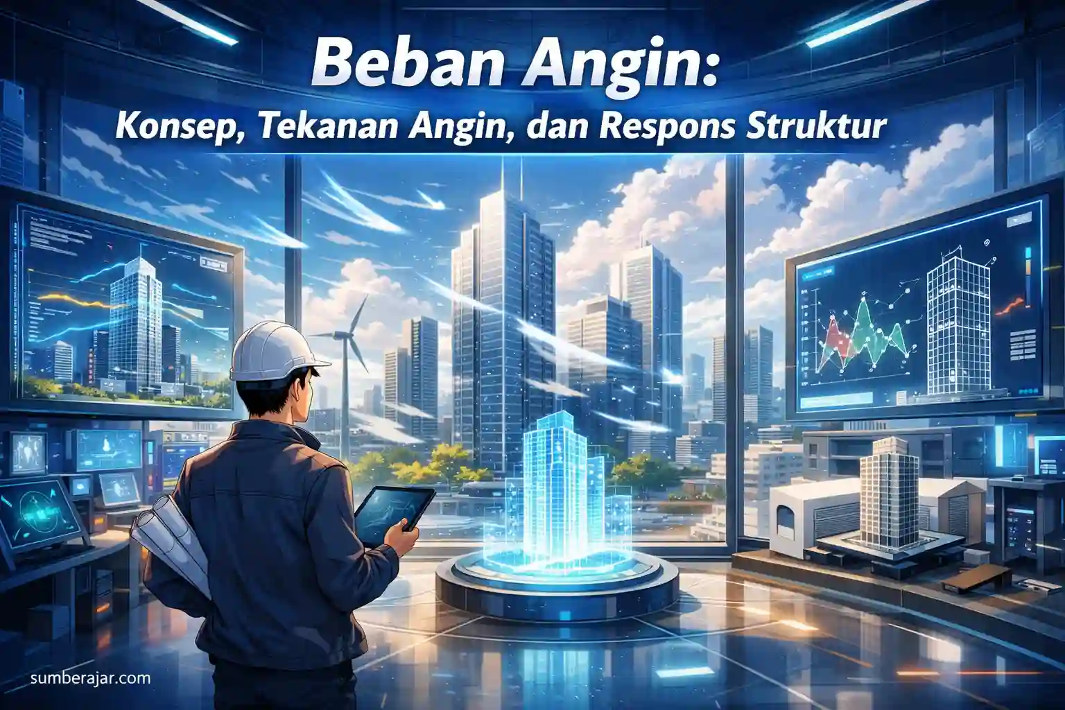 Beban Angin: Konsep, Tekanan Angin, dan Respons Struktur