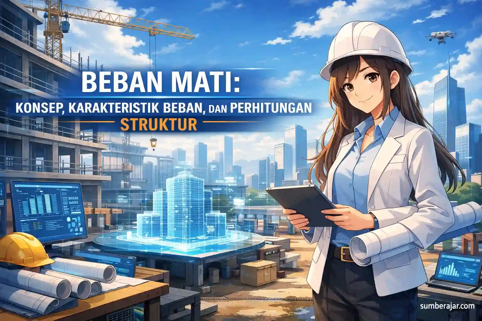 Beban Mati: Konsep, Karakteristik Beban, dan Perhitungan Struktur