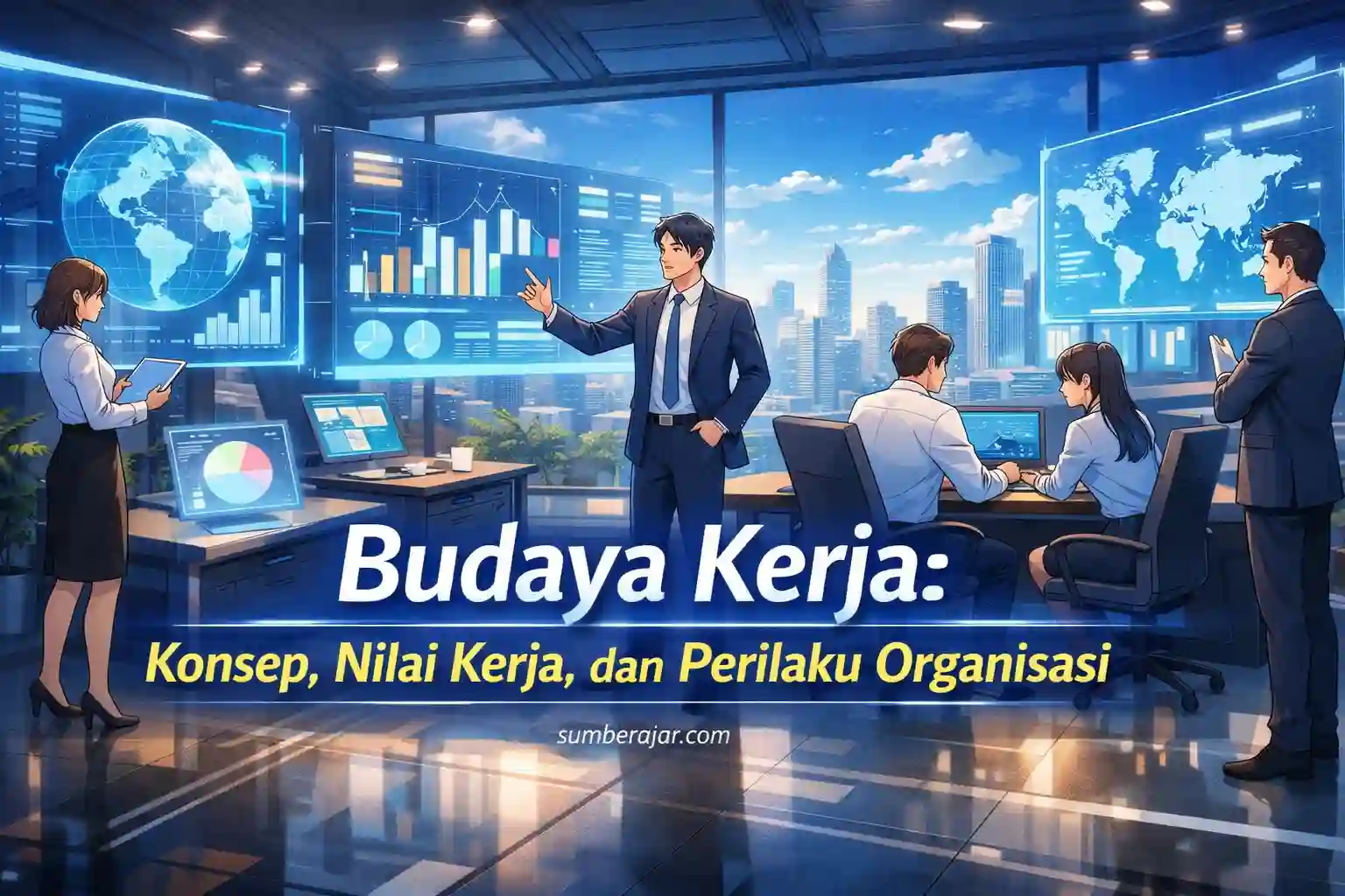Budaya Kerja: Konsep, Nilai Kerja, dan Perilaku Organisasi - SumberAjar.com