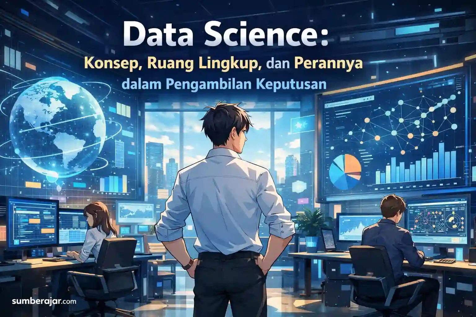 Data Science: konsep, ruang lingkup, dan perannya dalam pengambilan keputusan - SumberAjar.com Data Science: konsep, ruang lingkup, dan perannya dalam pengambilan keputusan - SumberAjar.com