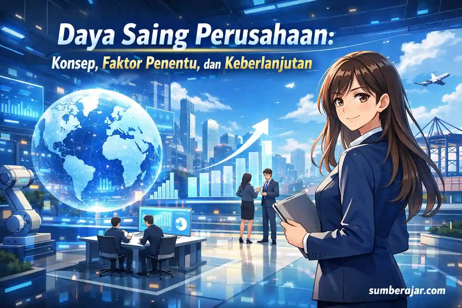 Daya Saing Perusahaan: Konsep, Faktor Penentu, dan Keberlanjutan