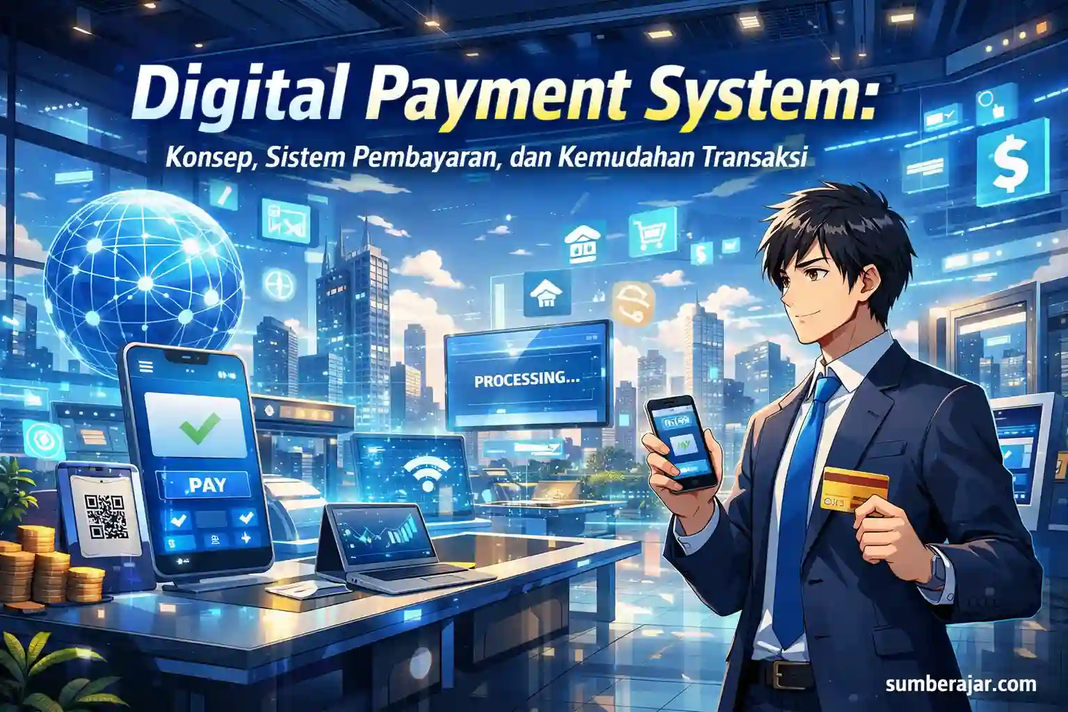 Digital Payment System: Konsep, Sistem Pembayaran, dan Kemudahan Transaksi - SumberAjar.com