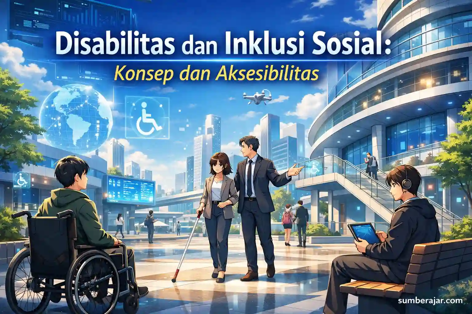Disabilitas dan Inklusi Sosial: Konsep dan Aksesibilitas - SumberAjar.com