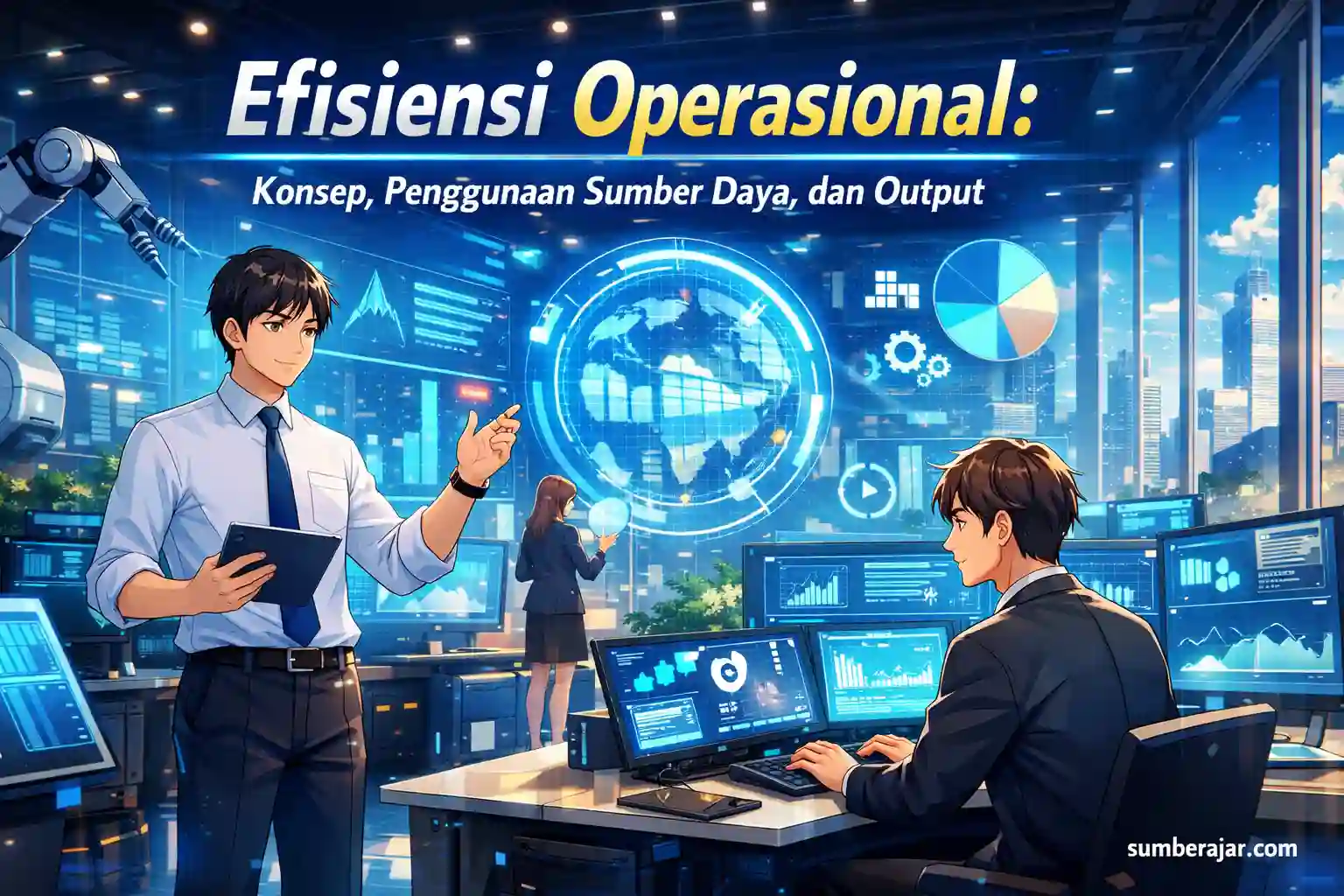 Efisiensi Operasional: Konsep, Penggunaan Sumber Daya, dan Output