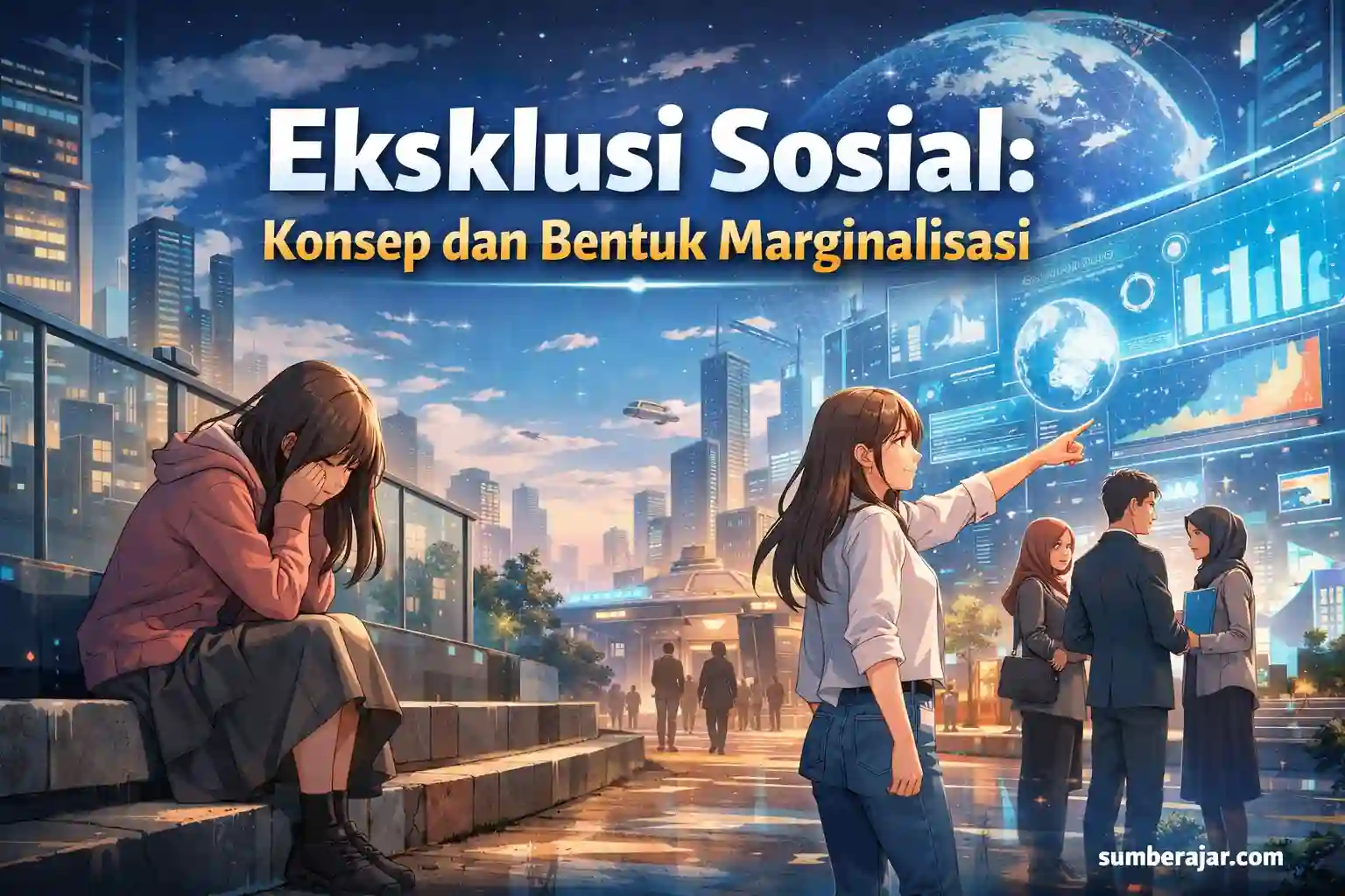Eksklusi Sosial: Konsep dan Bentuk Marginalisasi - SumberAjar.com