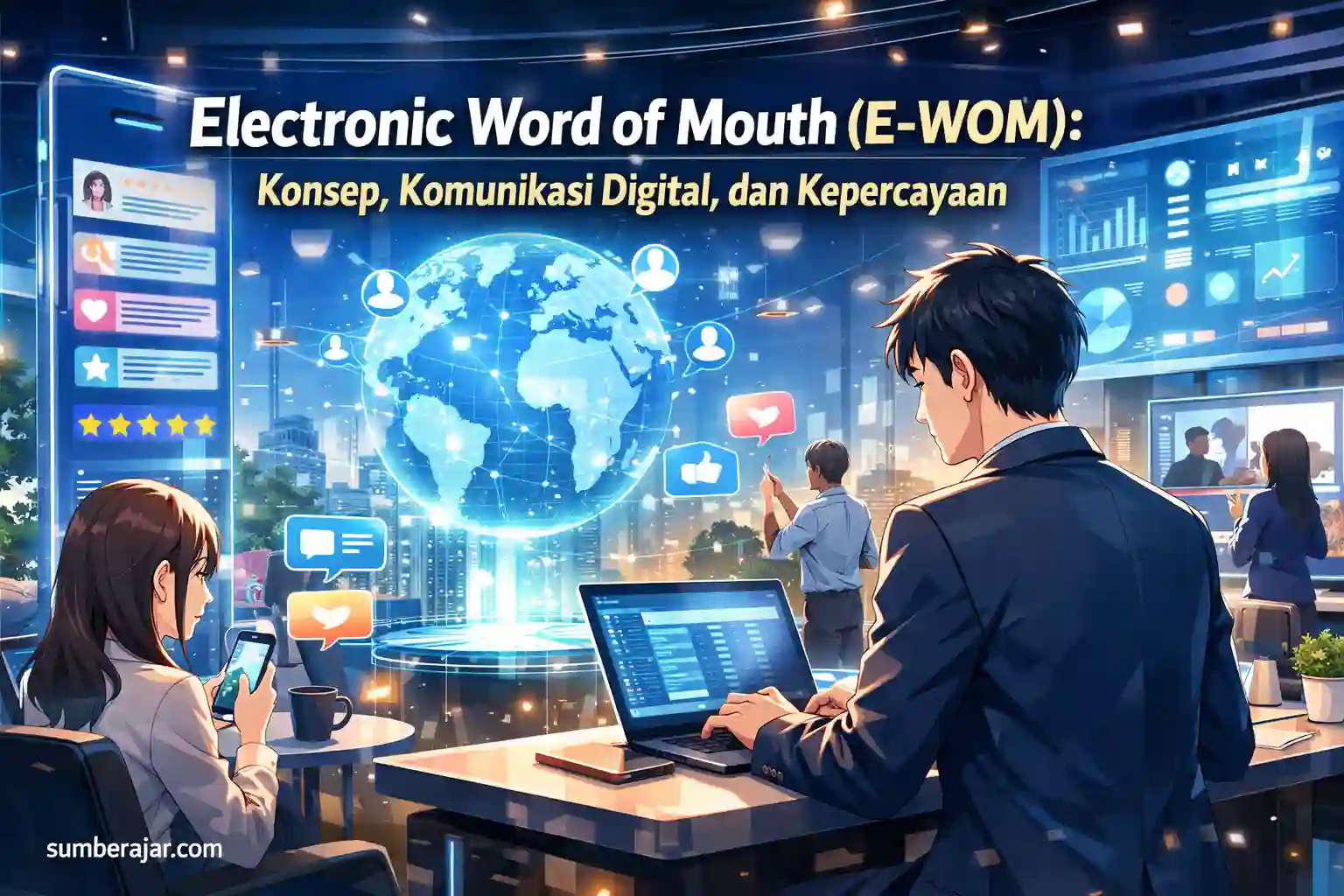 Electronic Word of Mouth (E-WOM): Konsep, Komunikasi Digital, dan Kepercayaan