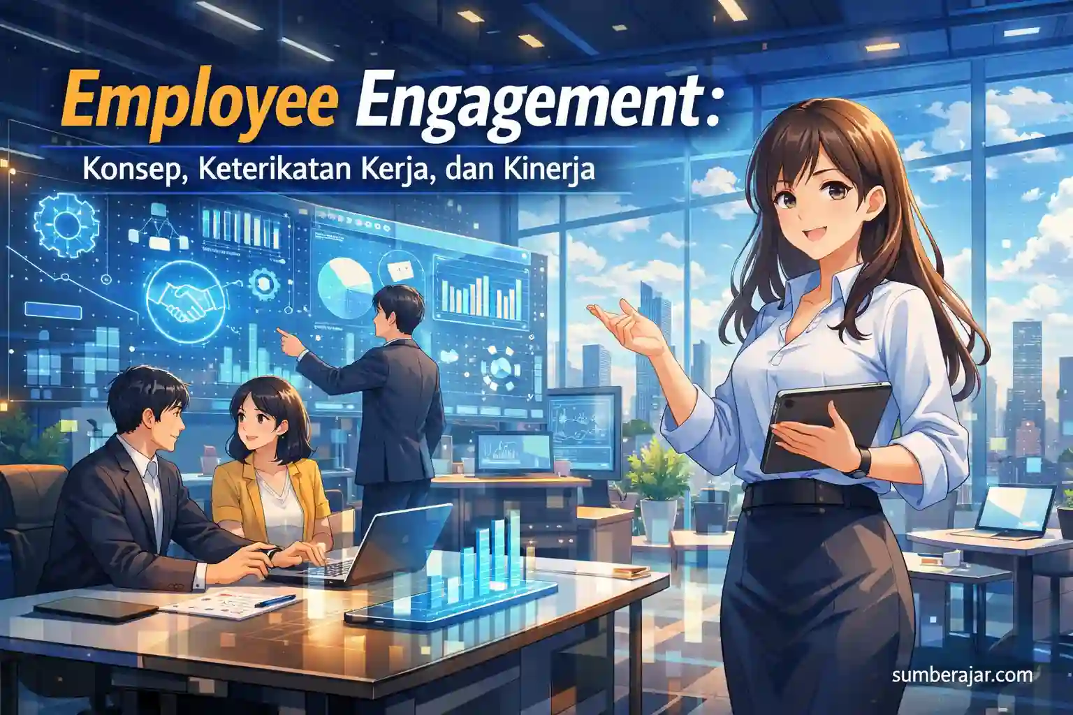 Employee Engagement: Konsep, Keterikatan Kerja, dan Kinerja - SumberAjar.com