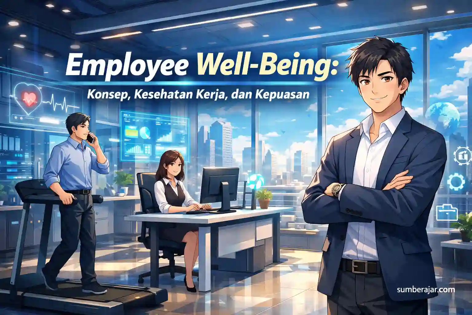 Employee Well-Being: Konsep, Kesehatan Kerja, dan Kepuasan