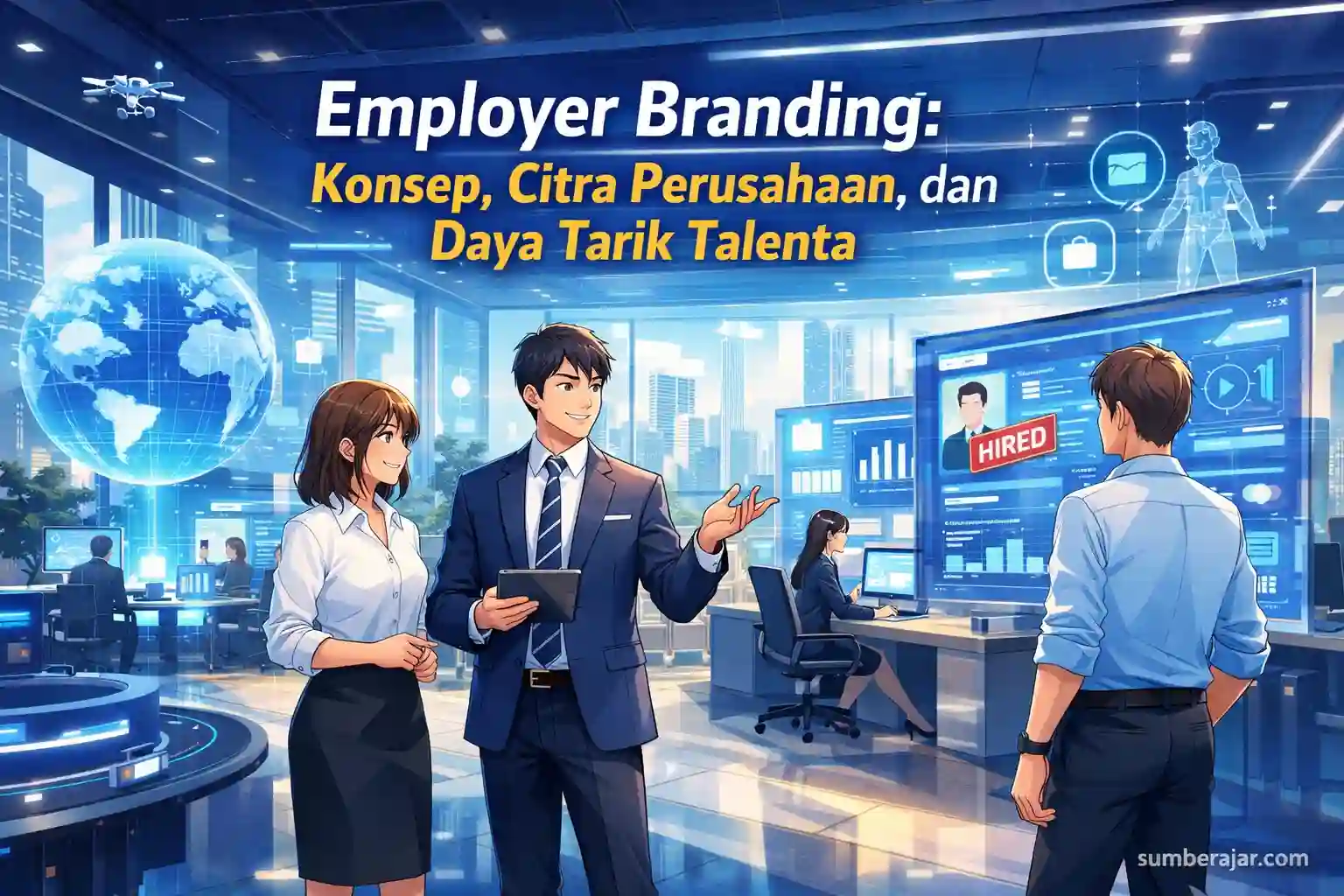 Employer Branding: Konsep, Citra Perusahaan, dan Daya Tarik Talenta
