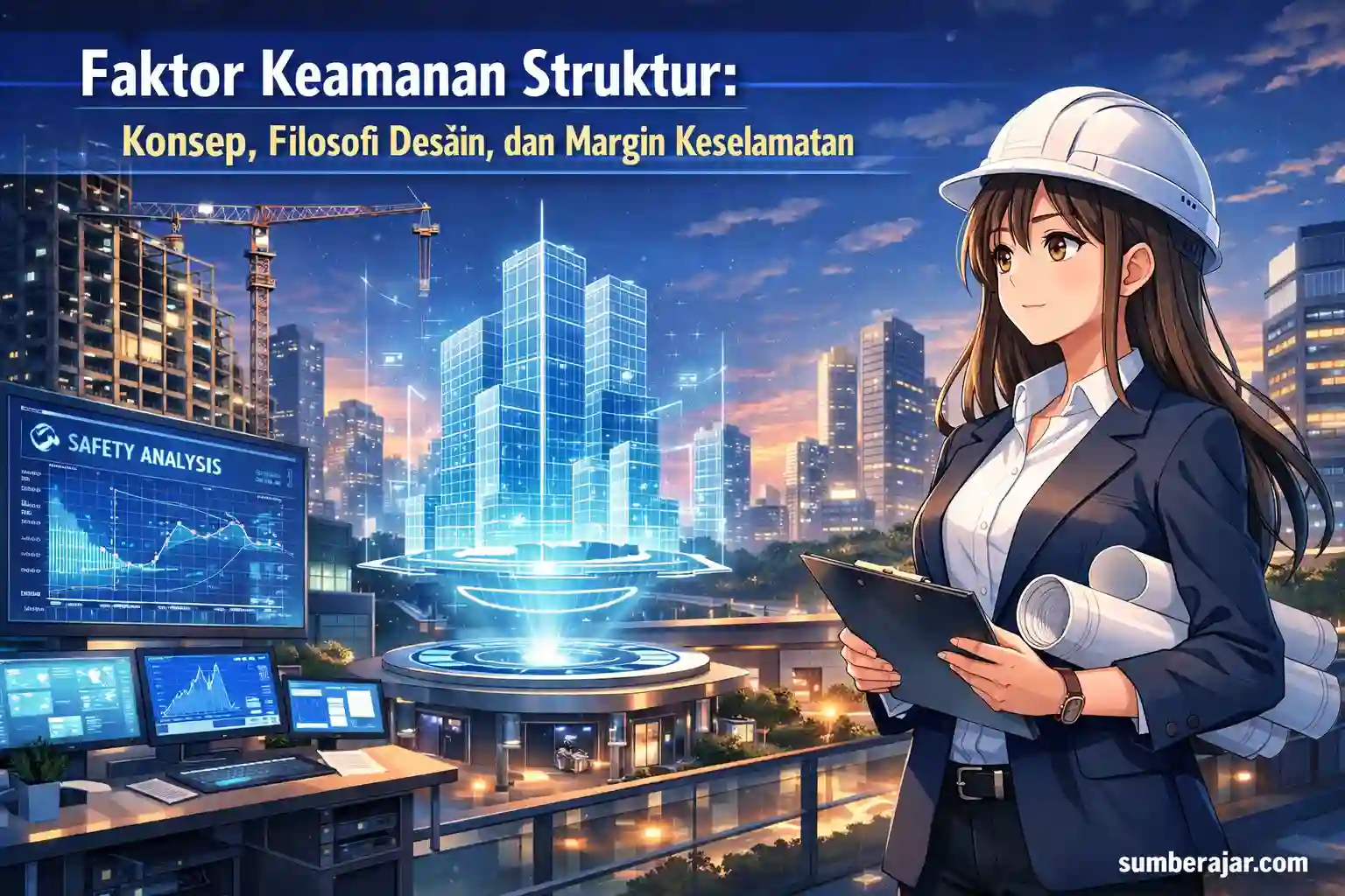 Faktor Keamanan Struktur: Konsep, Filosofi Desain, dan Margin Keselamatan